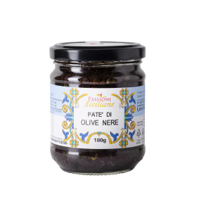 Patè di Olive Nere Siciliane