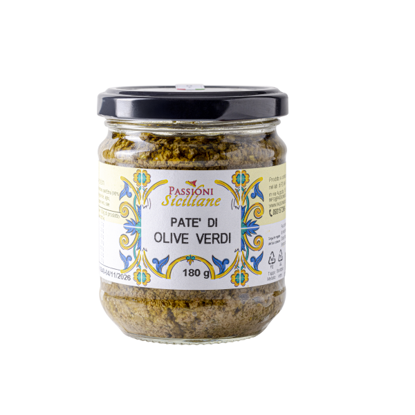 Patè di Olive Nere Siciliane