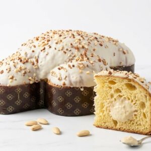 Colomba Artigianale Mandorla e Cioccolato Bianco