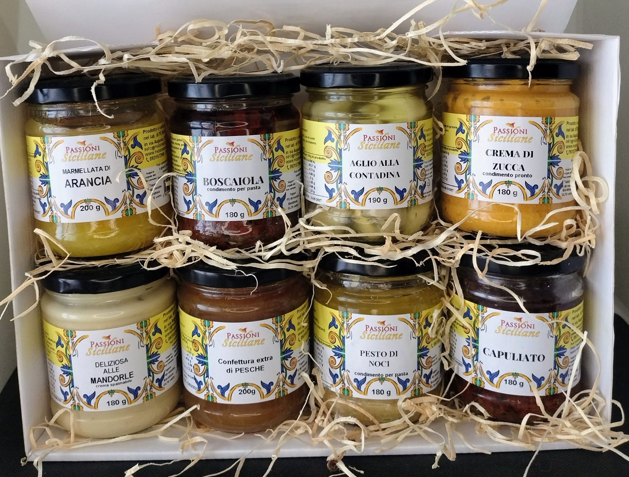 Box Gialla Sapori Siciliani