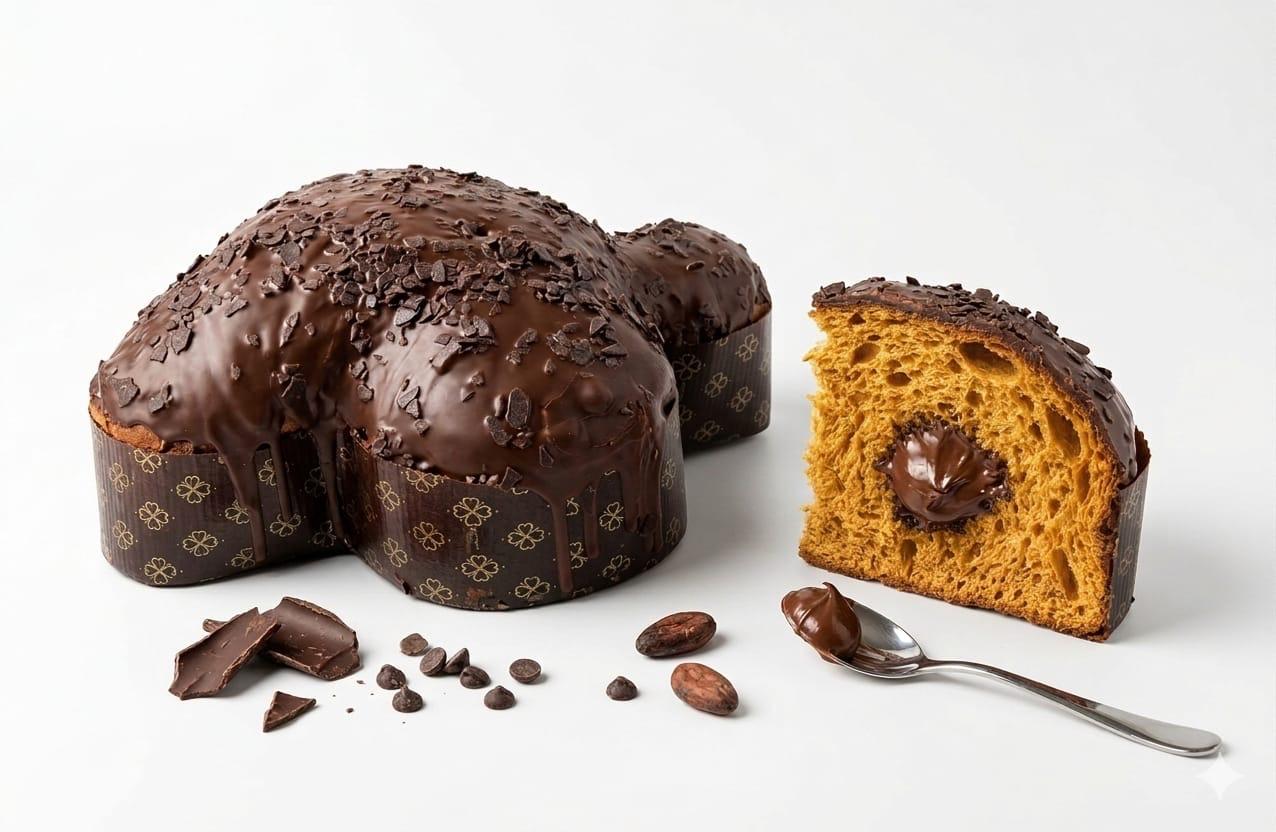 Colomba Artigianale al Cioccolato
